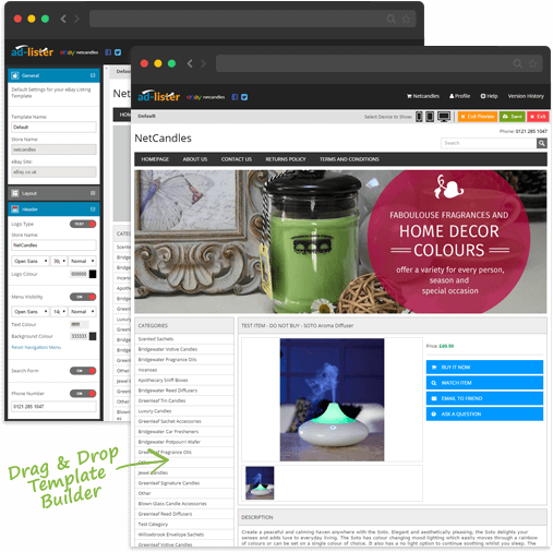 ad lister software for managing ebay from one simple interface
