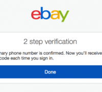 Why is it important to set up 2 step verification on your eBay account