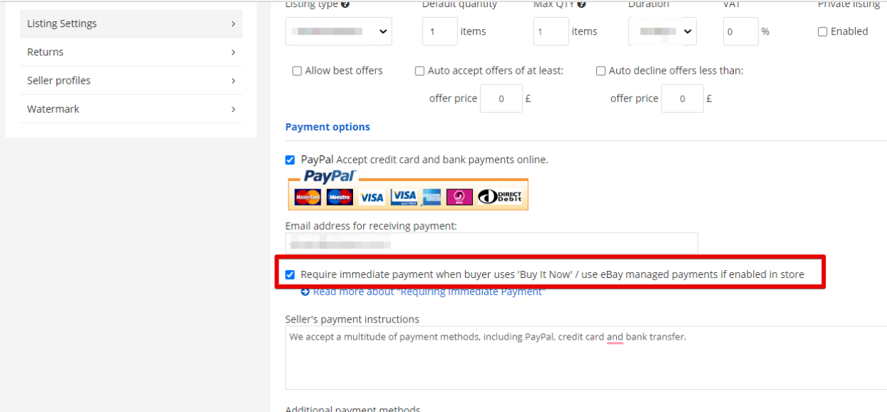 What are eBay managed payments? AdLister Learn MoreAdLister